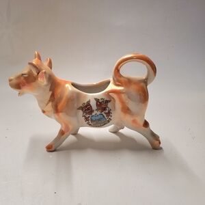 Vintage Llandudno Wales Cow Creamer Cottagecore Country Home